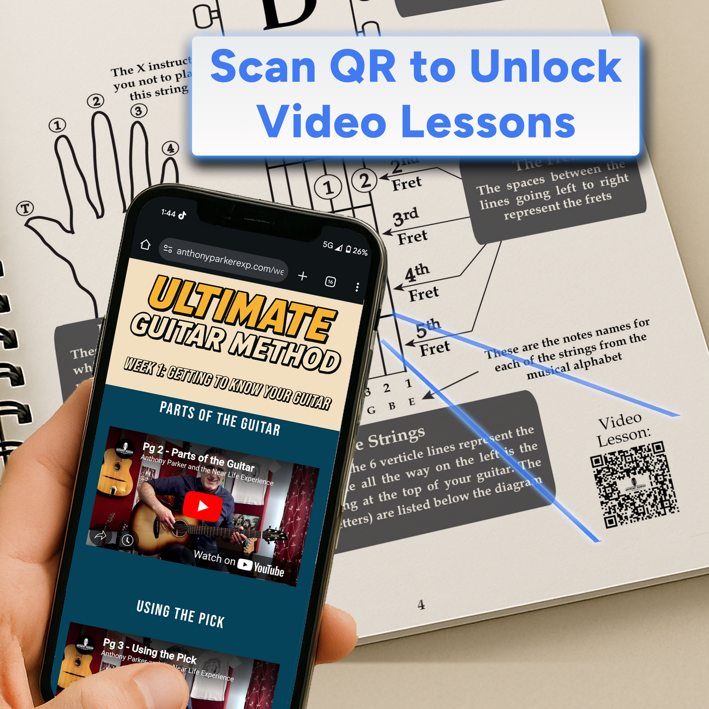 Anthony Parker's Ultimate Guitar Method (Physical Book)