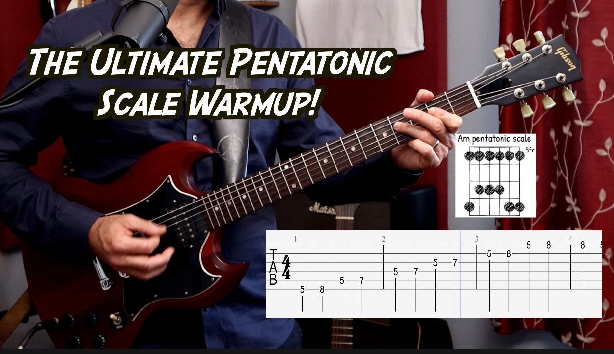 Ultimate Pentatonic Scale Workbook (Physical Book)