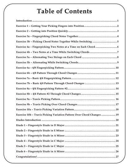 Ultimate Fingerstyle Workbook (eBook)