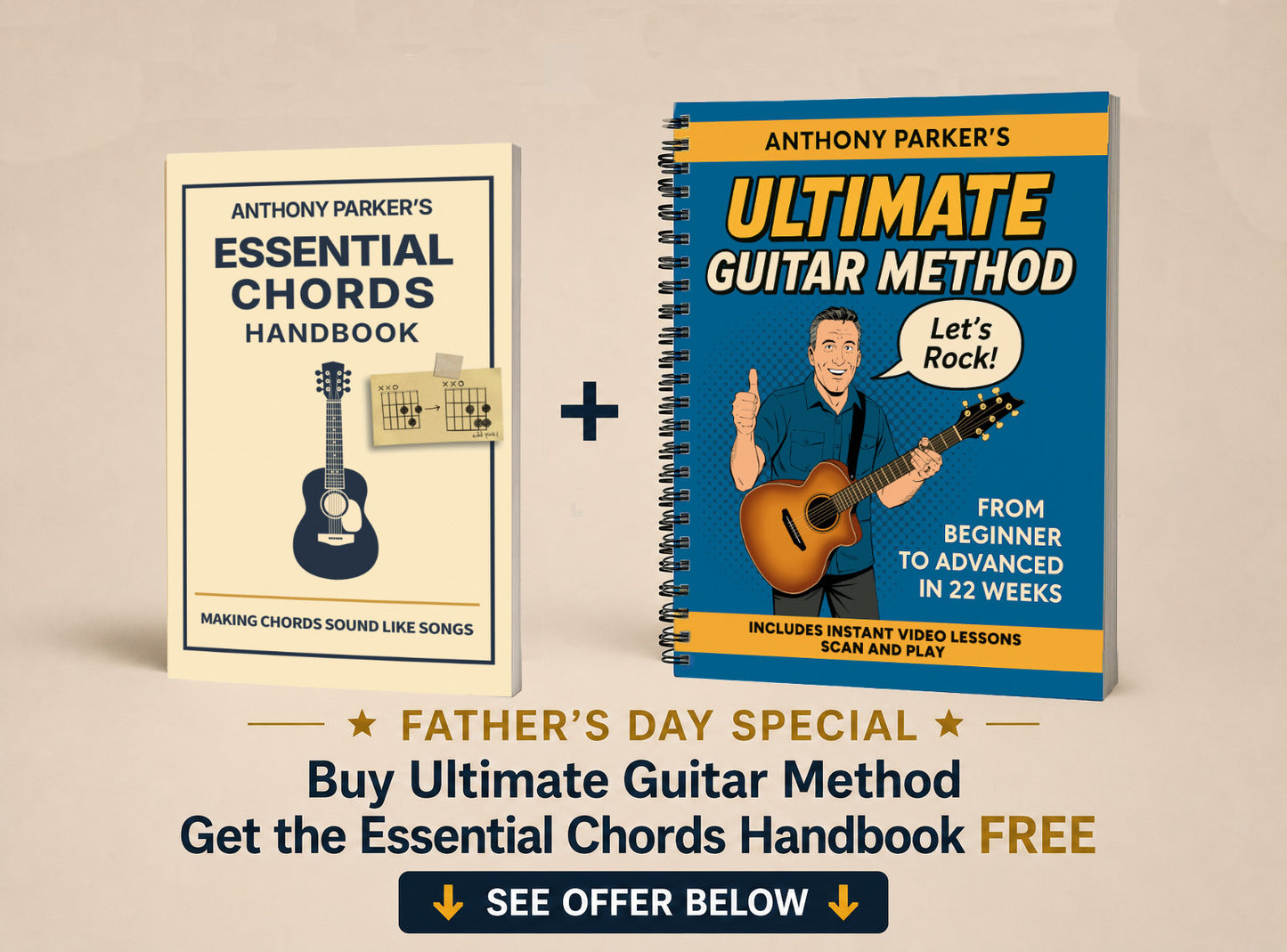 Anthony Parker's Ultimate Guitar Method (Physical Book)